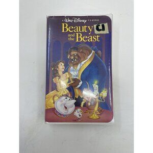Disney Black Diamond VHS Beauty and the Beast 1992 Rare Classic Film